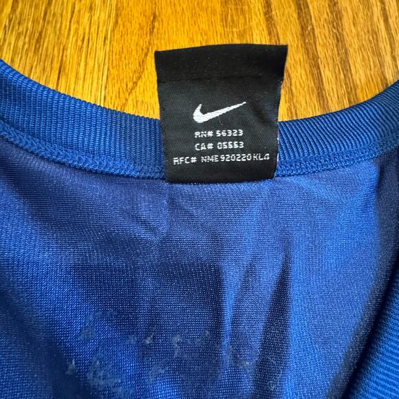 Nike Blue Football Jersey - Picture 8 of 11